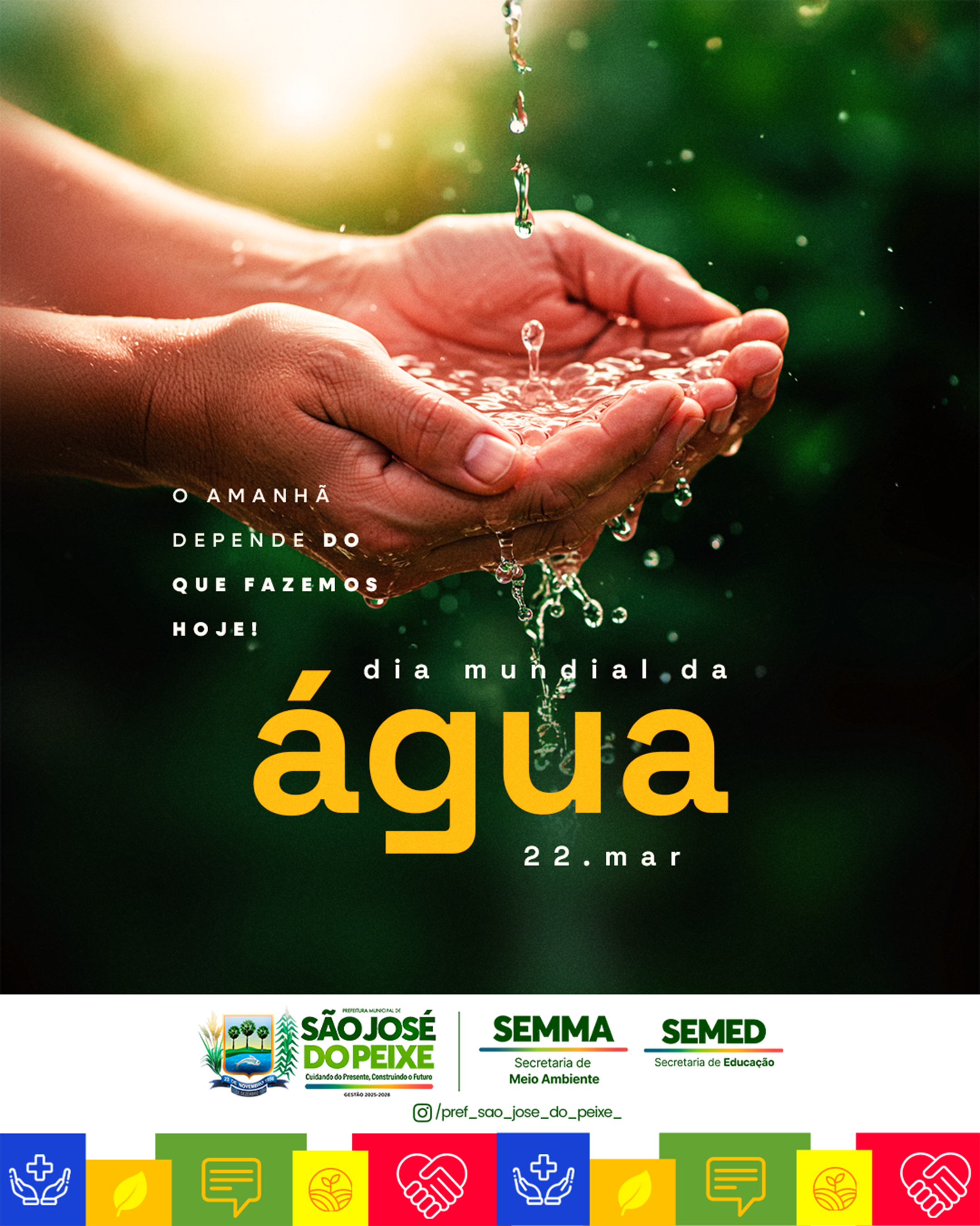 O amanhã depende do que fazemos hoje!